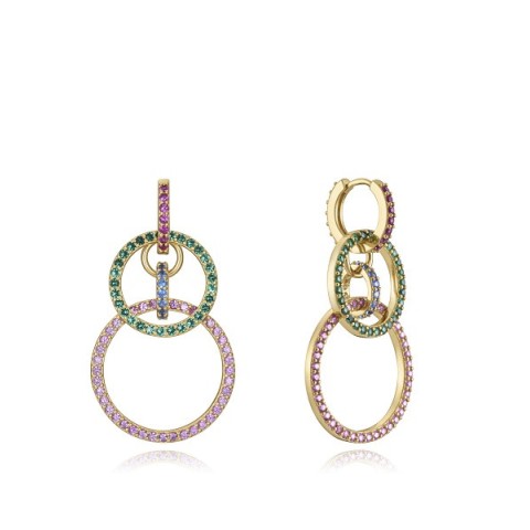 PENDIENTES VICEROY PLATA DORADA
