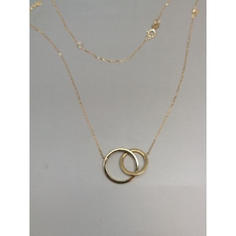 COLLAR AROS ORO 1 LEY