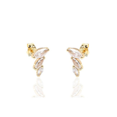 PENDIENTES ORO 1 LEY CIRCONITA