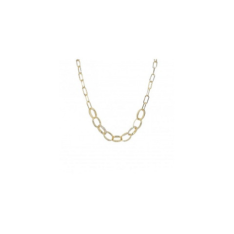 COLLAR ACERO DORADO