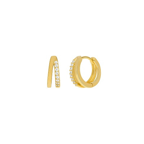 PENDIENTES AROS DORADOS