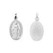 MEDALLA MILAGROSA PLATA 1 LEY