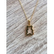 COLGANTE OSITO ORO 1 LEY