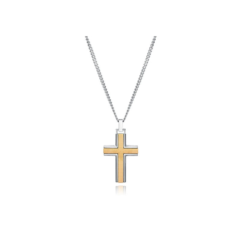 COLLAR CRUZ ACERO VICEROY