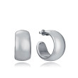 PENDIENTES ARO VOLUMEN ACERO