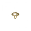 ANILLO ACERO DORADO