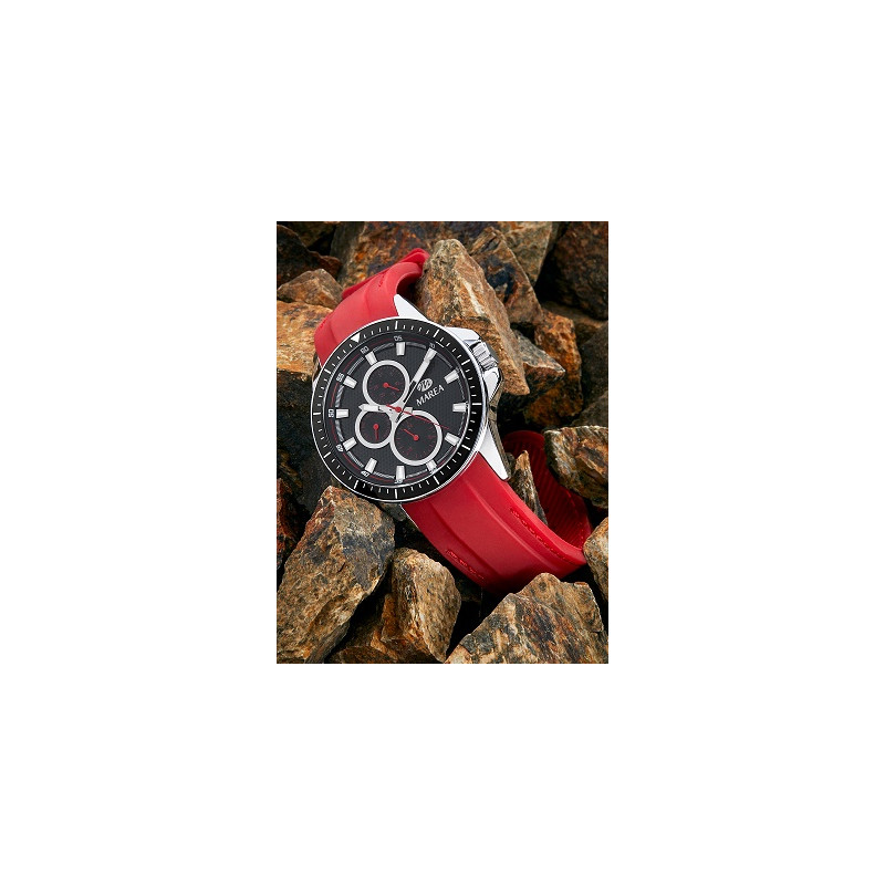 RELOJ CABALLERO ROJO