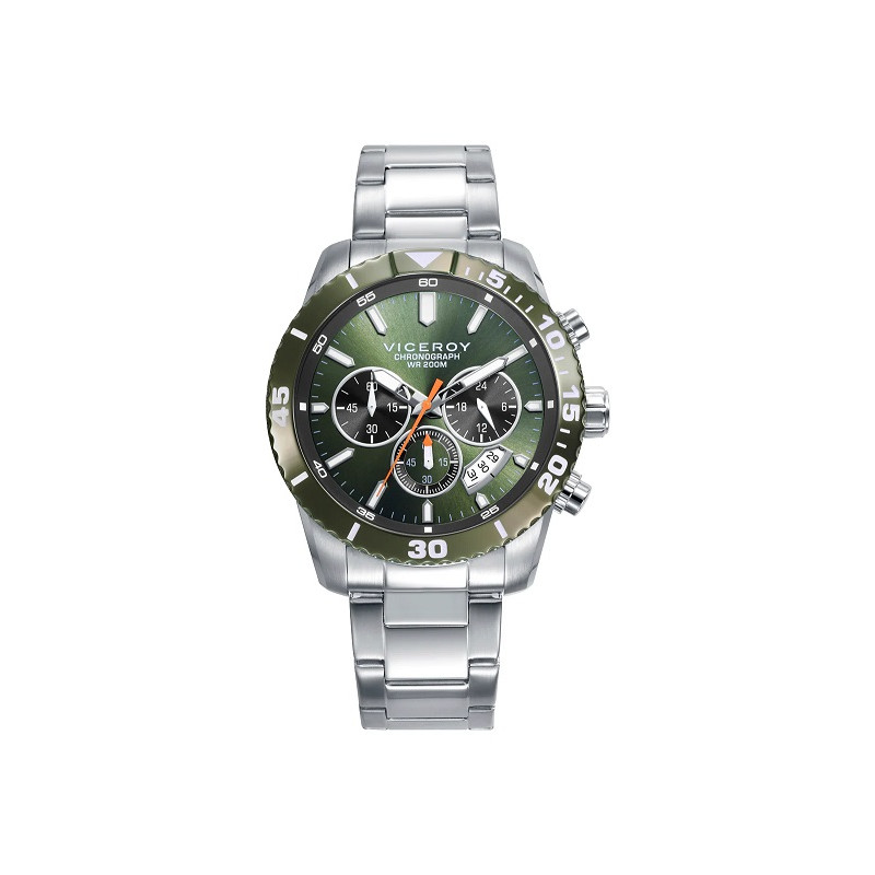 RELOJ CRONO ACERO VICEROY
