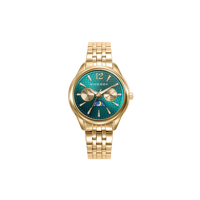 RELOJ SRA MULTI DORADO