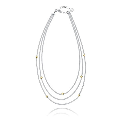 COLLAR ACERO IP DORADO