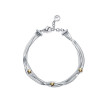 PULSERA ACERO IP DORADO