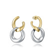 PENDIENTES ACERO IP DORADO