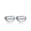 PENDIENTES ACERO CHAPADO PLATA