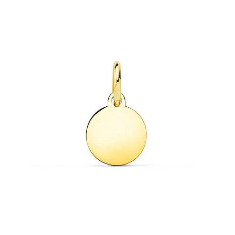 COLGANTE CHAPA LISA ORO 1 LEY