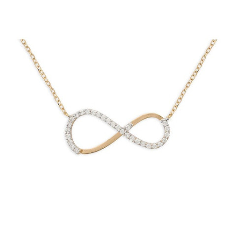 COLLAR INFINITO ORO 1 LEY