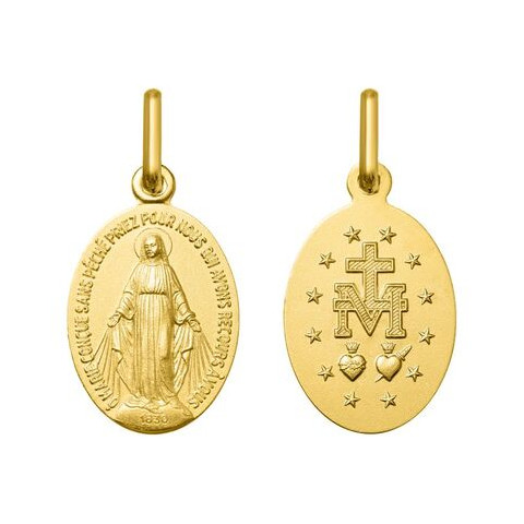 MEDALLA MILAGROSA ORO 1 LEY