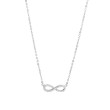 COLLAR INFINITO PLATA 1 LEY