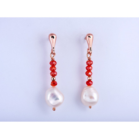 PENDIENTES PLATA 1 LEY PERLA