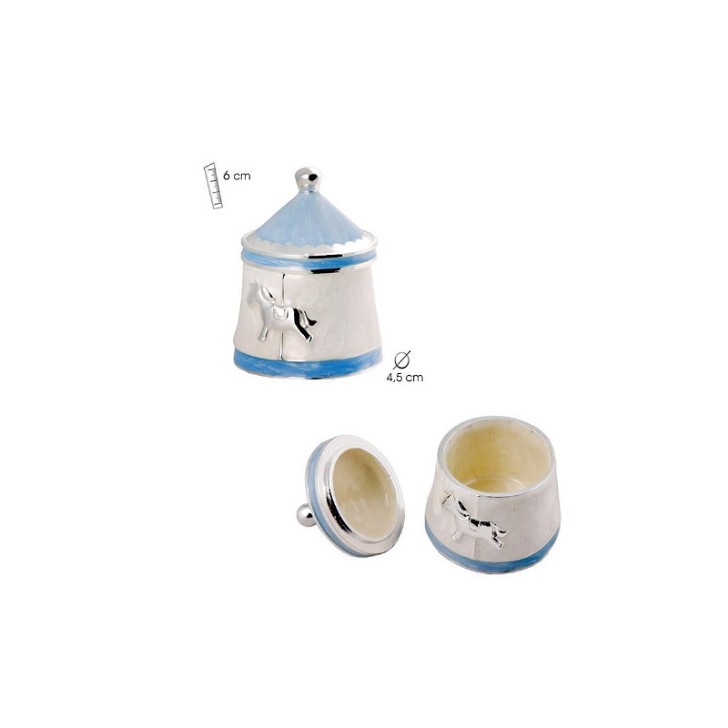 CAJA DIENTES CABALLO CELESTE