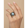 ANILLO PLATA Y ORO BOHEMME