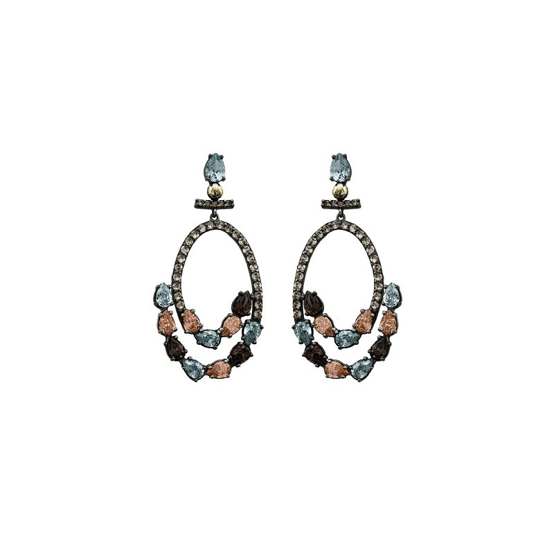 PENDIENTES BOHEMME MORGANITA