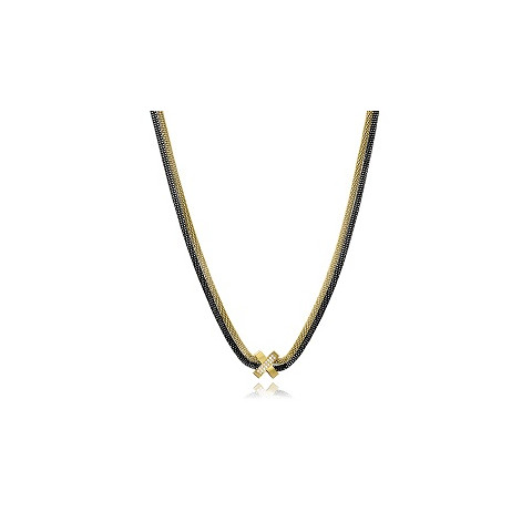 COLLAR ACERO IP DORADO