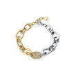 PULSERA ACERO IP DORADO