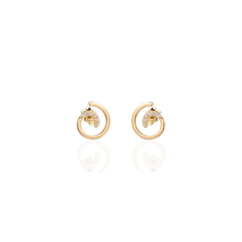 PENDIENTE ESPIRAL ORO 1 LEY