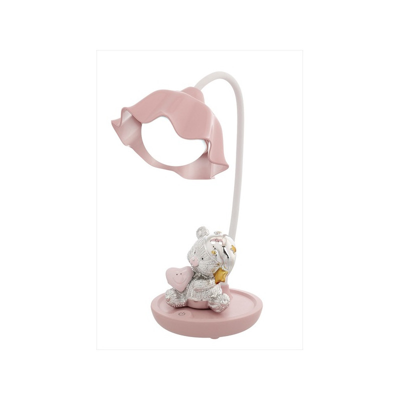 LAMPARA LED OSO ROSA