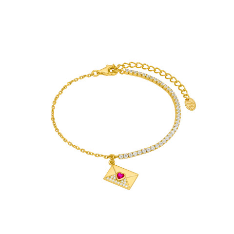 PULSERA LOVE PLATA 1 LEY