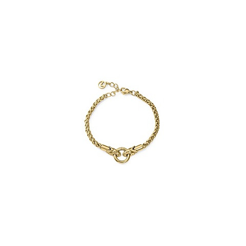 PULSERA ACERO DORADA