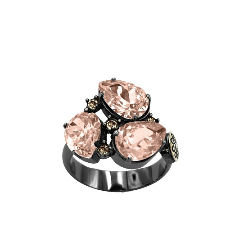 ANILLO PLATA Y ORO BOHEMME