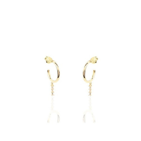 PENDIENTES ORO 1 LEY CIRCONITA