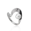 ANILLO PLATA 1 LEY PERLA