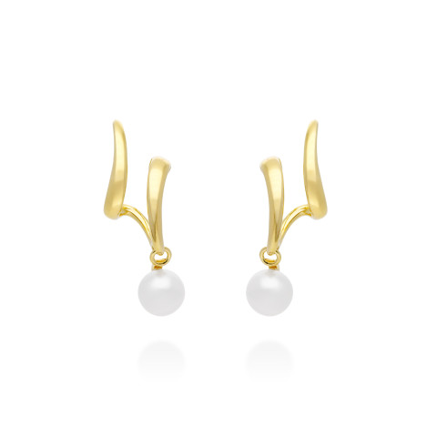 PENDIENTES PLATA 1 LEY PERLAS