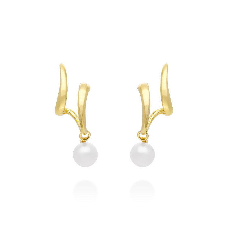 PENDIENTES PLATA 1 LEY PERLAS