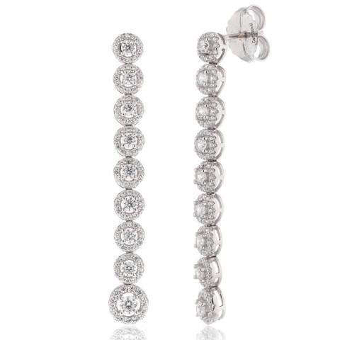 PENDIENTES PLATA 1 LEY ROSETAS