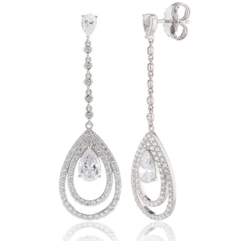 PENDIENTES PLATA 1 LEY LAGRIMA