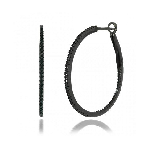 ARILLAS PLATA 1 LEY NEGRAS