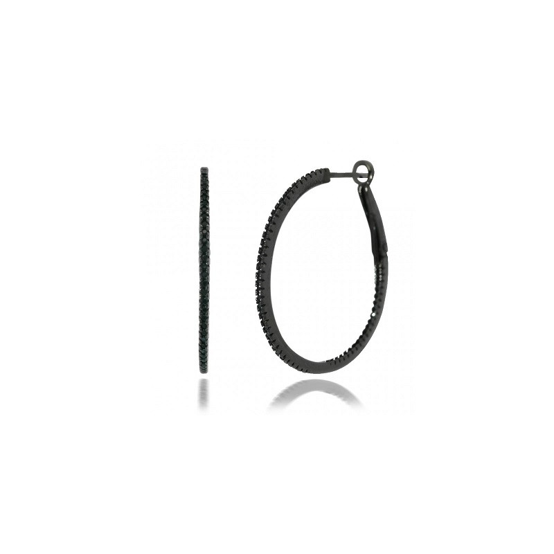 ARILLAS PLATA 1 LEY NEGRAS