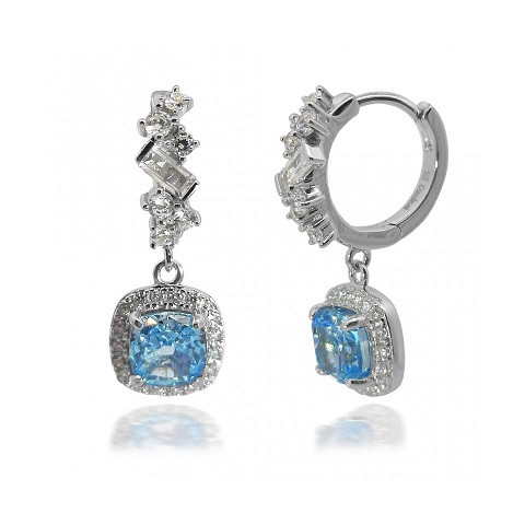 AROS PLATA Y AGUAMARINA