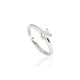 SOLITARIO DIAMANTE ORO BLANCO