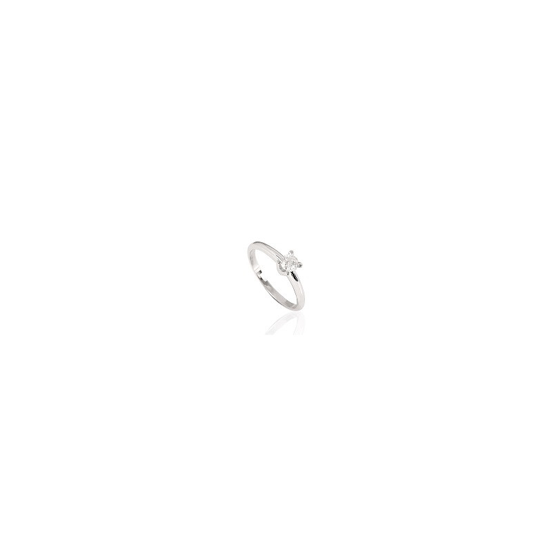 SOLITARIO DIAMANTE ORO BLANCO