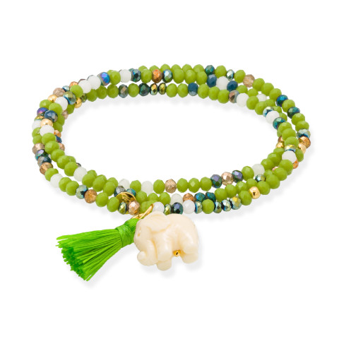 PULSERA ZEN NEON PISTACHO 