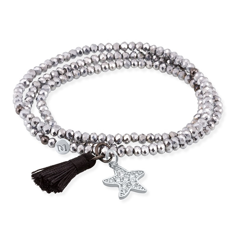 PULSERA ZEN PLATA ESTRELLA