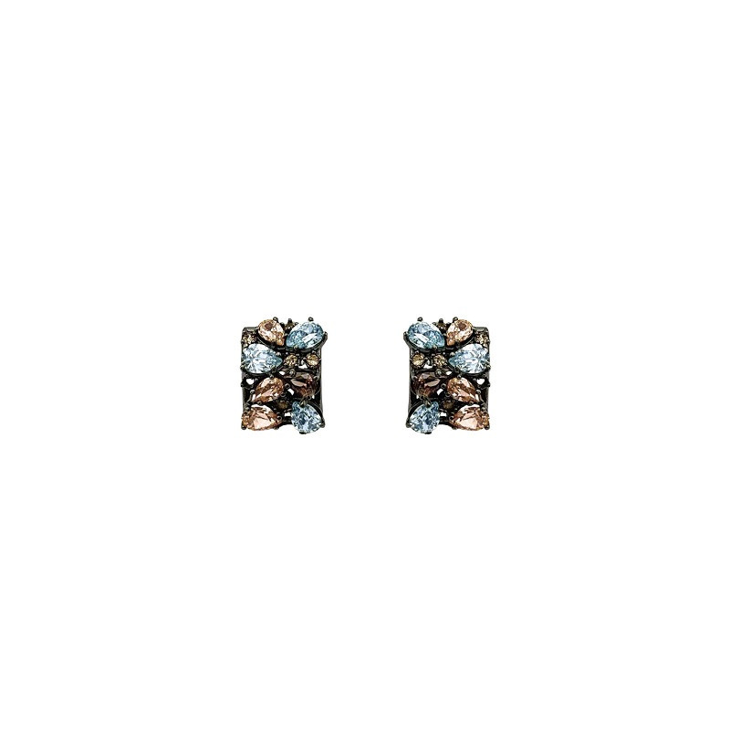 PENDIENTES PLATA Y ORO BOHEMME