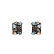 PENDIENTES PLATA Y ORO BOHEMME