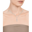 COLLAR DOBLE PLUMA ACERO VICEROY