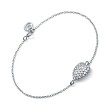 PULSERA PLATA Y CIRCONITAS