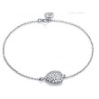 PULSERA PLATA Y CIRCONITAS